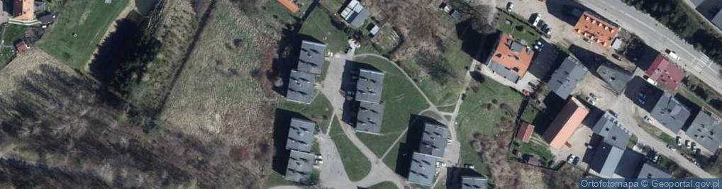 Zdjęcie satelitarne Osiedleńców ul.