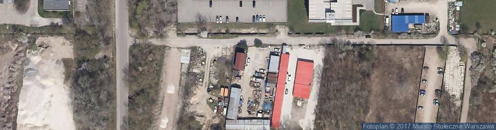 Zdjęcie satelitarne Osmańska ul.