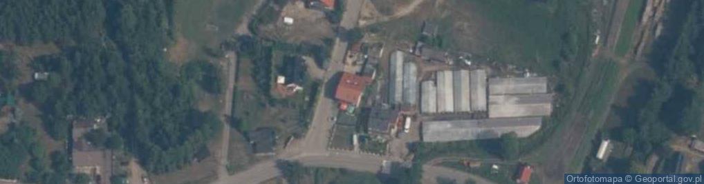 Zdjęcie satelitarne Ostrowskiej Róży ul.