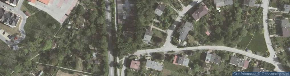 Zdjęcie satelitarne Osiedle Przyszłość os.