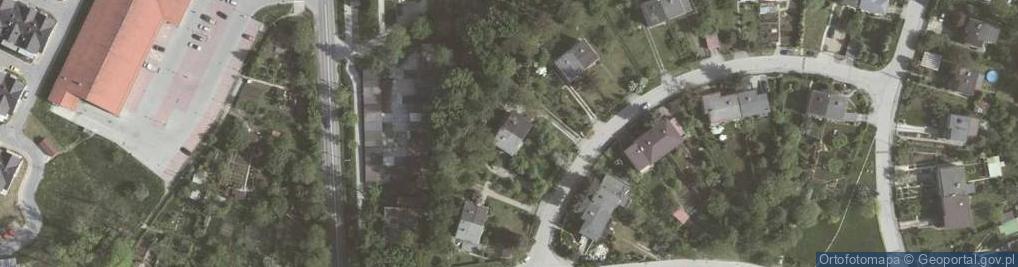 Zdjęcie satelitarne Osiedle Przyszłość os.