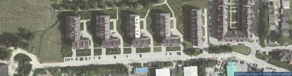 Zdjęcie satelitarne Osiedle Szymanowskiego Karola os.