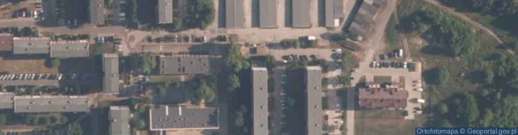 Zdjęcie satelitarne Osiedle Fabryczna os.