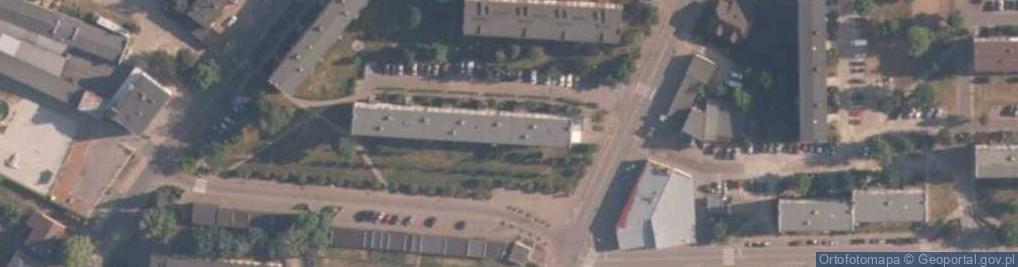 Zdjęcie satelitarne Osiedle Waryńskiego Ludwika os.