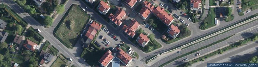 Zdjęcie satelitarne Osiedle Dąbrówki os.