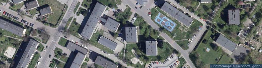 Zdjęcie satelitarne Osiedle 1 Maja os.