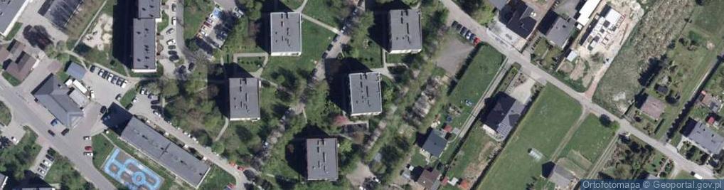 Zdjęcie satelitarne Osiedle 1 Maja os.