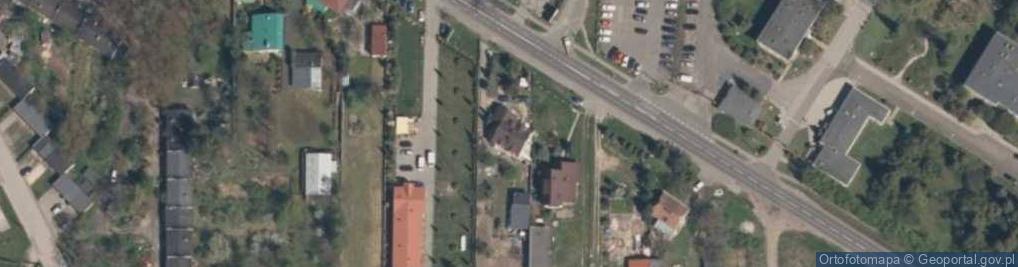 Zdjęcie satelitarne Osiedle Wola Łaska - Osiedle os.