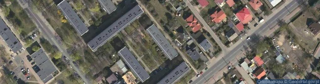 Zdjęcie satelitarne Osiedle Słoneczna os.