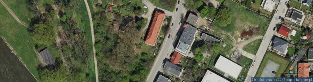 Zdjęcie satelitarne Osobowicka ul.