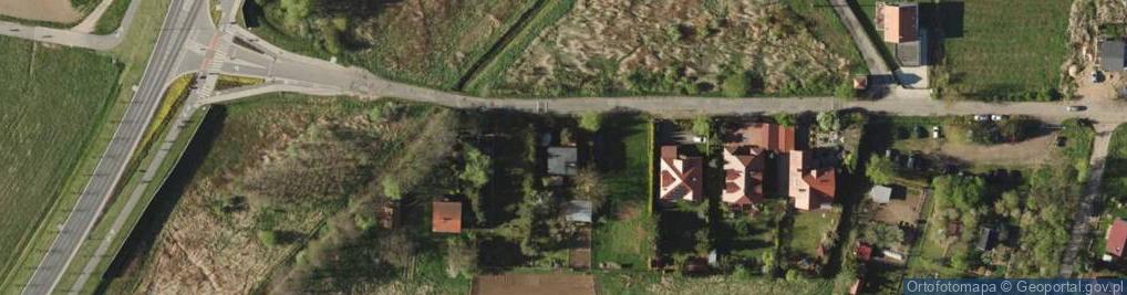 Zdjęcie satelitarne Osiniecka ul.