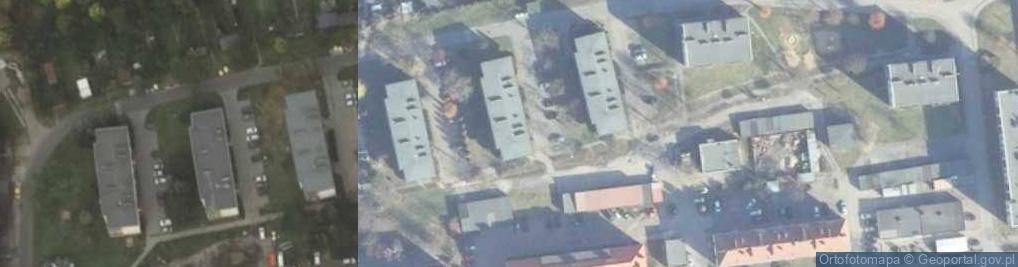 Zdjęcie satelitarne Osiedle Słowackiego Juliusza os.