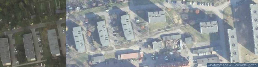 Zdjęcie satelitarne Osiedle Słowackiego Juliusza os.