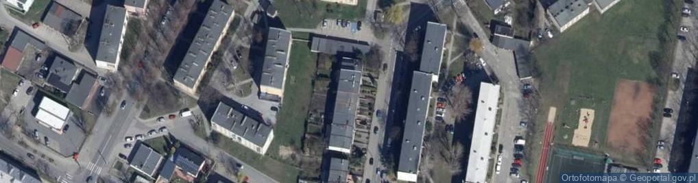 Zdjęcie satelitarne Osmolińska ul.