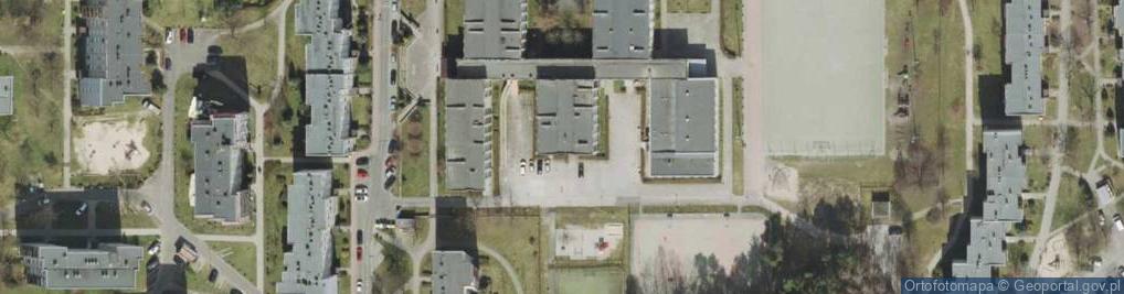 Zdjęcie satelitarne Osiedle Pomorskie os.