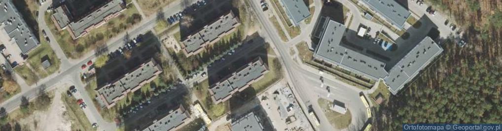 Zdjęcie satelitarne Osiedle Śląskie os.