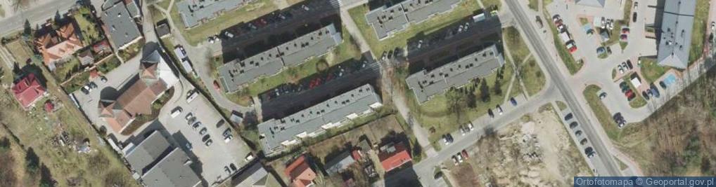Zdjęcie satelitarne Osiedle Śląskie os.