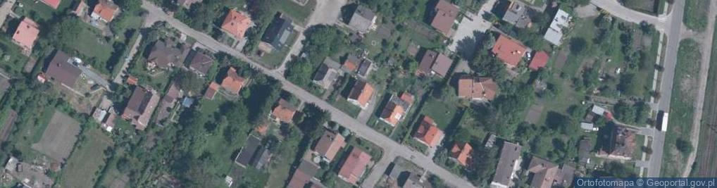 Zdjęcie satelitarne Osiedleńcza ul.