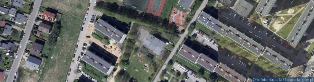 Zdjęcie satelitarne Osiedle 700-lecia Żor os.