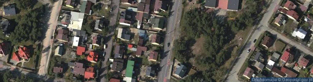 Zdjęcie satelitarne Otwocka ul.