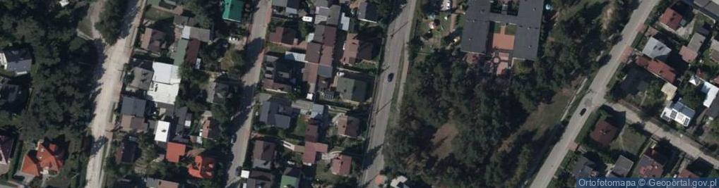 Zdjęcie satelitarne Otwocka ul.