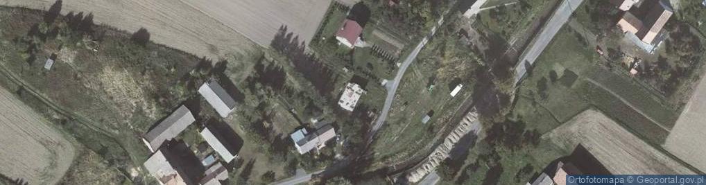 Zdjęcie satelitarne Ożary ul.