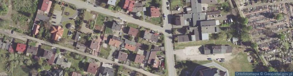 Zdjęcie satelitarne Ozdobna ul.