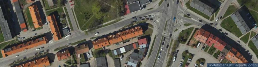 Zdjęcie satelitarne Paderewskiego Ignacego Jana ul.