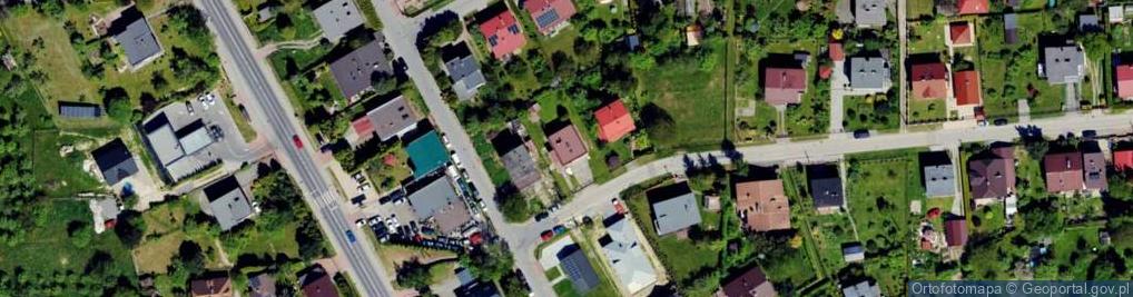 Zdjęcie satelitarne Pawia ul.