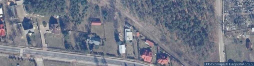 Zdjęcie satelitarne Parysowska ul.