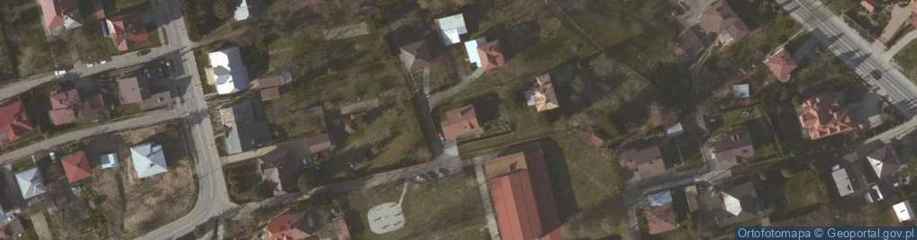 Zdjęcie satelitarne Pańki Waleriana, prof. ul.