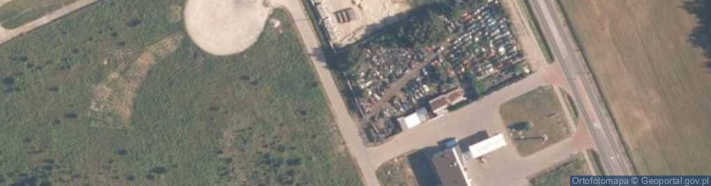 Zdjęcie satelitarne Paliwowa ul.