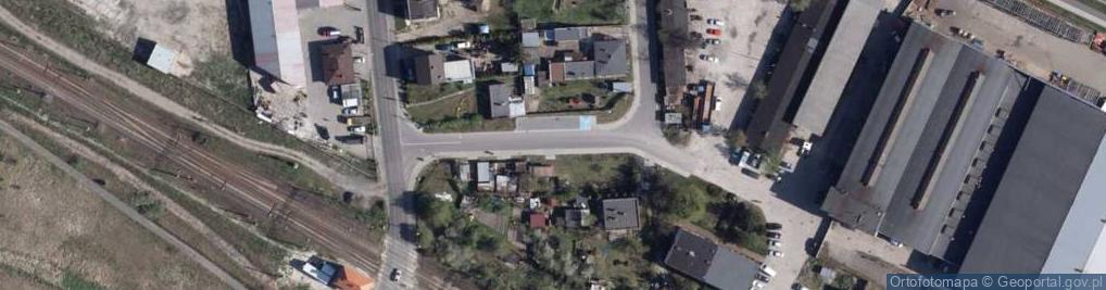 Zdjęcie satelitarne Papuzia ul.