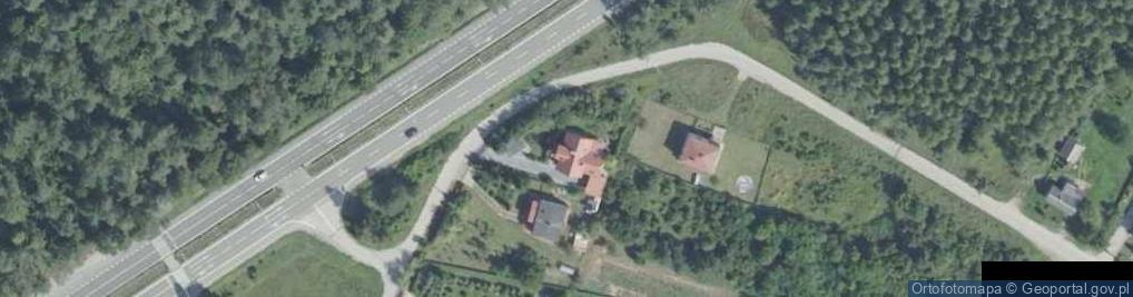 Zdjęcie satelitarne Panek ul.