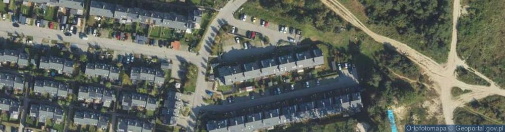 Zdjęcie satelitarne Paprykowa ul.