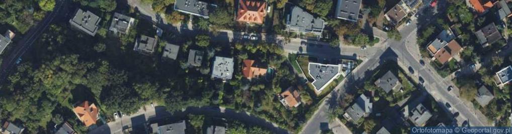 Zdjęcie satelitarne Partyzantów ul.