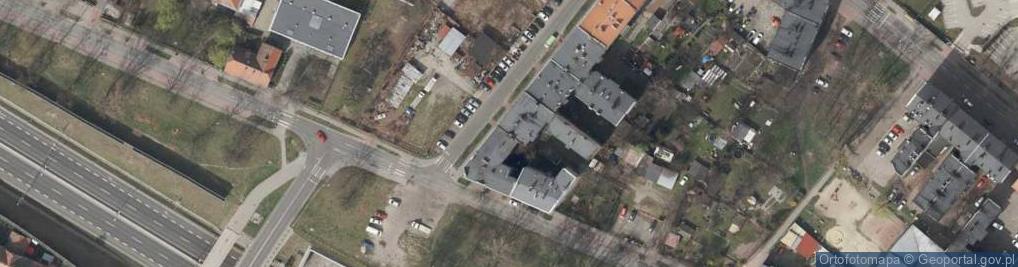 Zdjęcie satelitarne Paulińska ul.