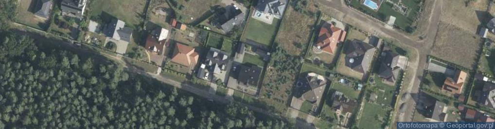 Zdjęcie satelitarne Paproci ul.