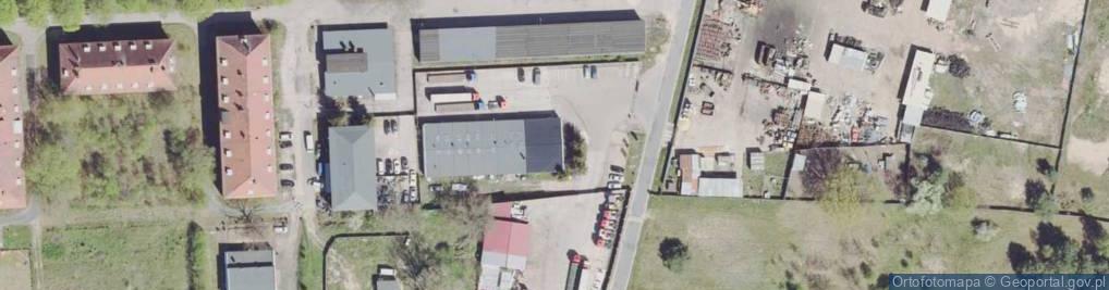 Zdjęcie satelitarne Partyzantów ul.