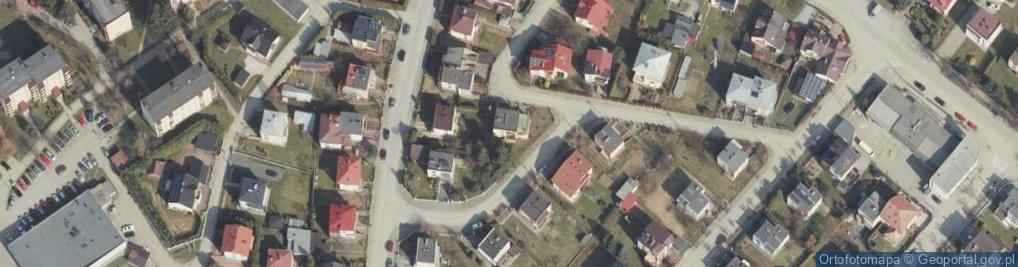 Zdjęcie satelitarne Pawłowskiego Stanisława ul.