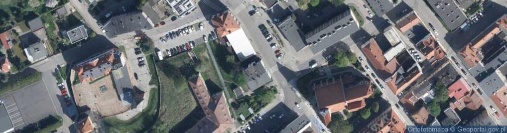Zdjęcie satelitarne Pamięci Sybiraków ul.