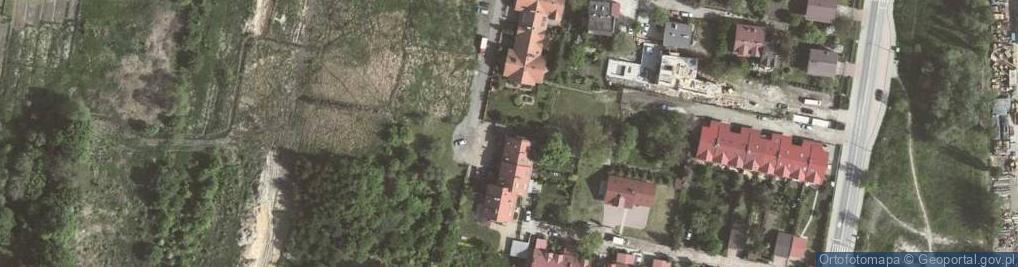 Zdjęcie satelitarne Pawła z Krosna ul.