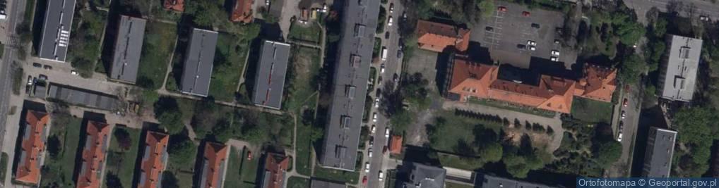 Zdjęcie satelitarne Pancerna ul.