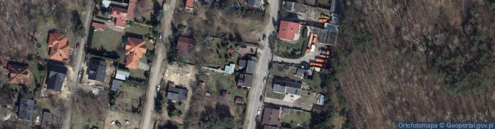 Zdjęcie satelitarne Pabianka ul.