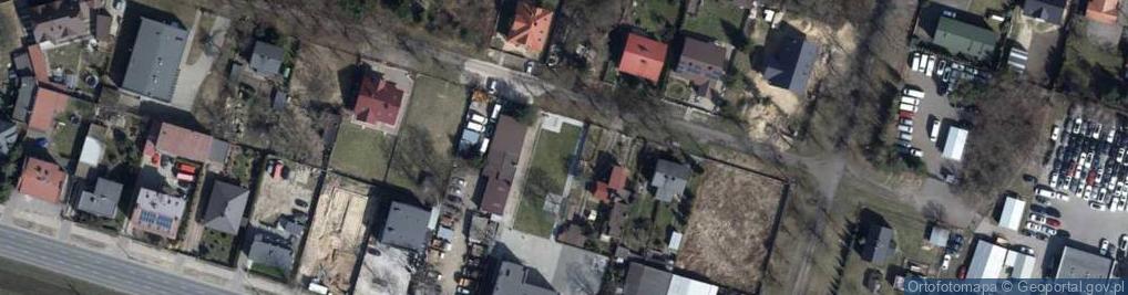Zdjęcie satelitarne Parowozowa ul.