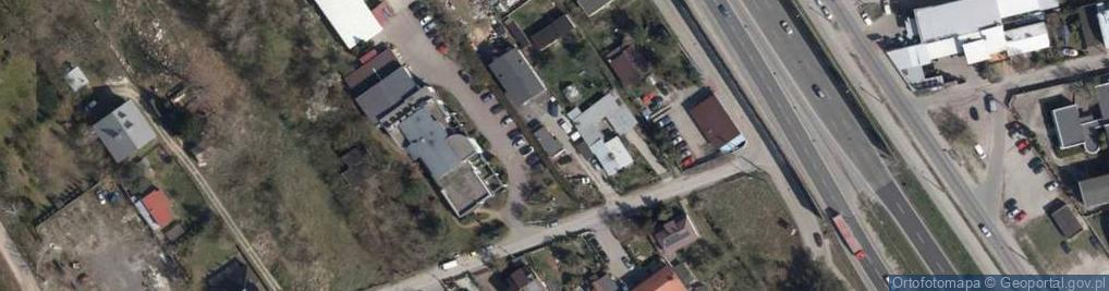 Zdjęcie satelitarne Pancerz ul.