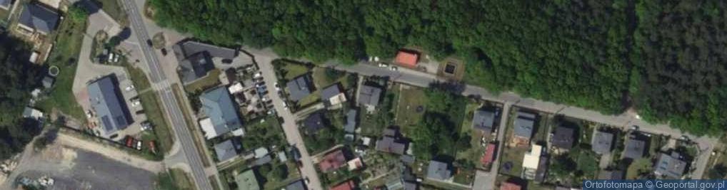 Zdjęcie satelitarne Paprotna ul.