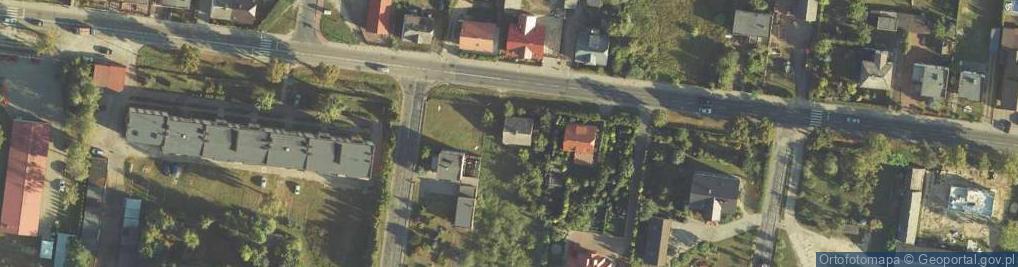 Zdjęcie satelitarne Padniewska ul.