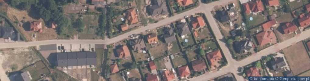 Zdjęcie satelitarne Pamięci Sybiraków ul.