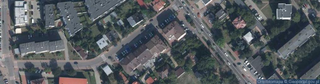 Zdjęcie satelitarne Partyzantów ul.